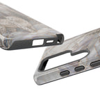 Snow Leopard Samsung Galaxy Phone Case | Winter Wildlife Phone Case