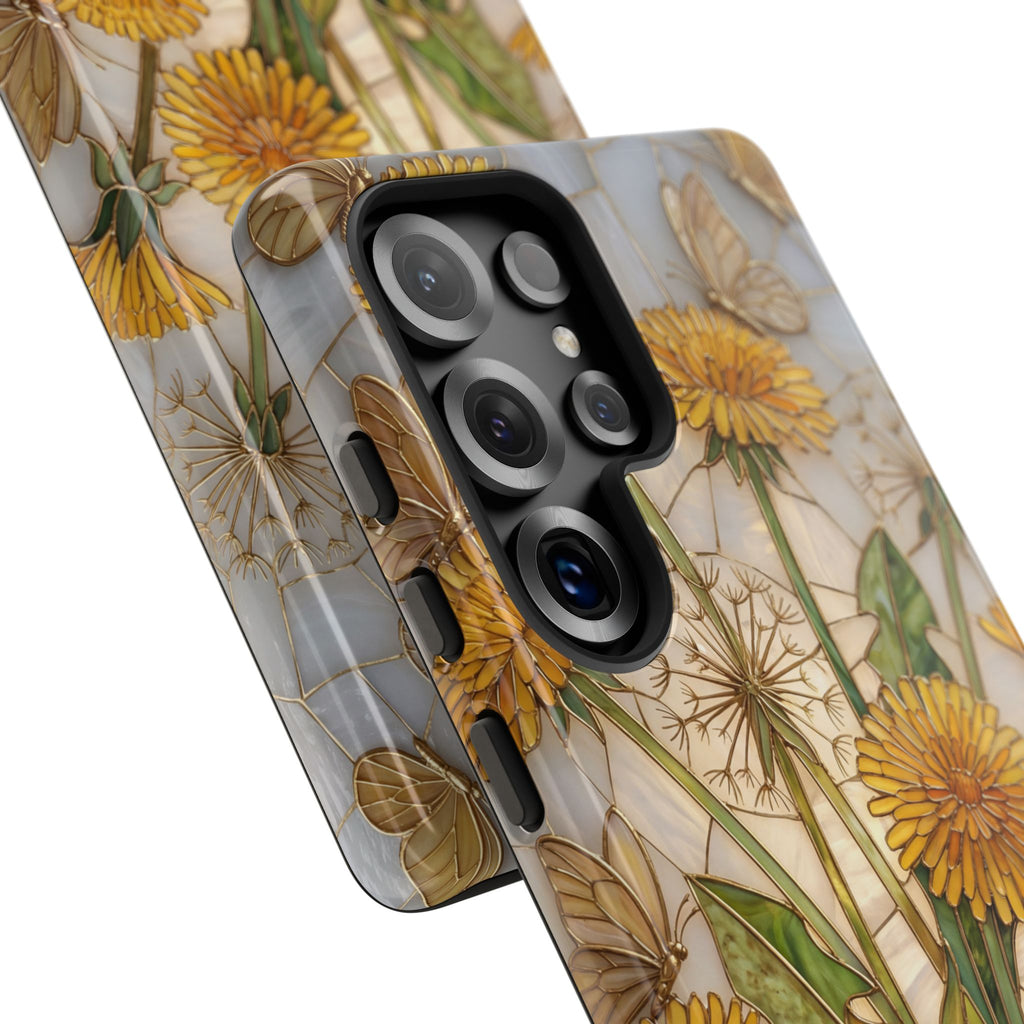Dandelion Bouquet Tough Samsung Galaxy Case — Floral Botanical Protective Cover