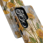 Dandelion Bouquet Tough Samsung Galaxy Case — Floral Botanical Protective Cover