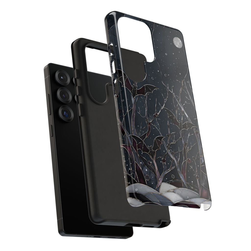 Gothic Bat Samsung Galaxy Phone Case | Moonlit Forest Phone Case