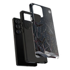 Gothic Bat Samsung Galaxy Phone Case | Moonlit Forest Phone Case