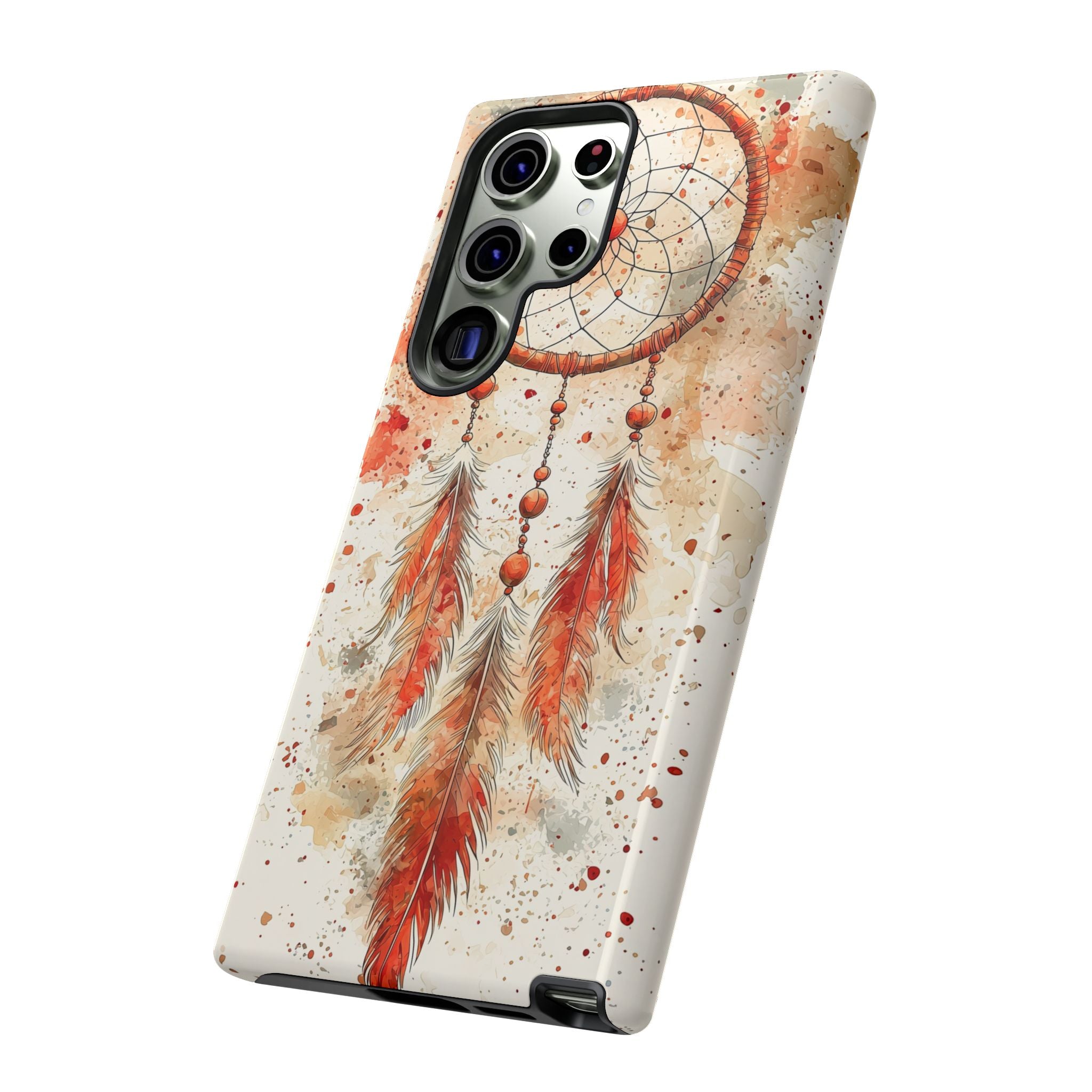 Dreamcatcher Tough Samsung Galaxy Case | Watercolour Feather