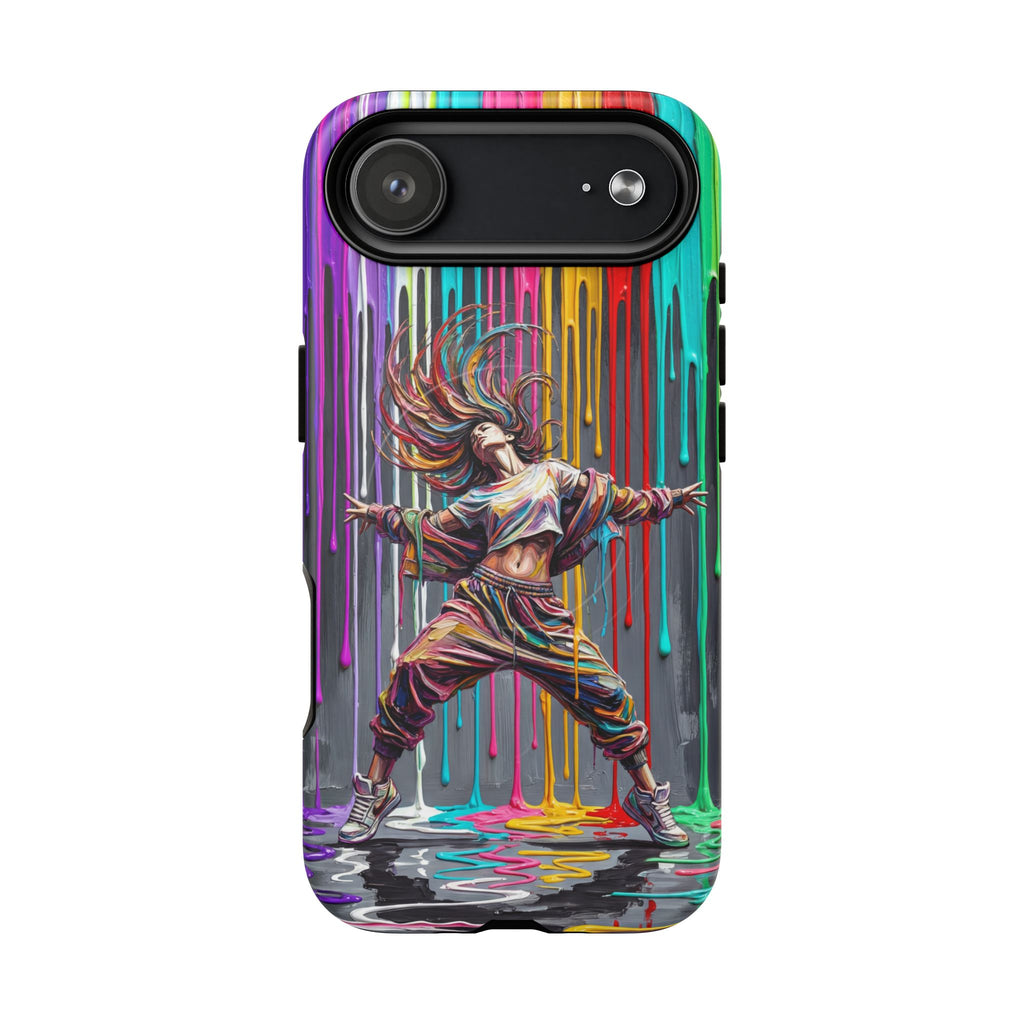 MagSafe iPhone Case | Colorful Street Dance Drip Design