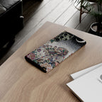 Custodia per Samsung Galaxy "Gemstone Spider Moon" | Custodia robusta protettiva con motivo floreale boho
