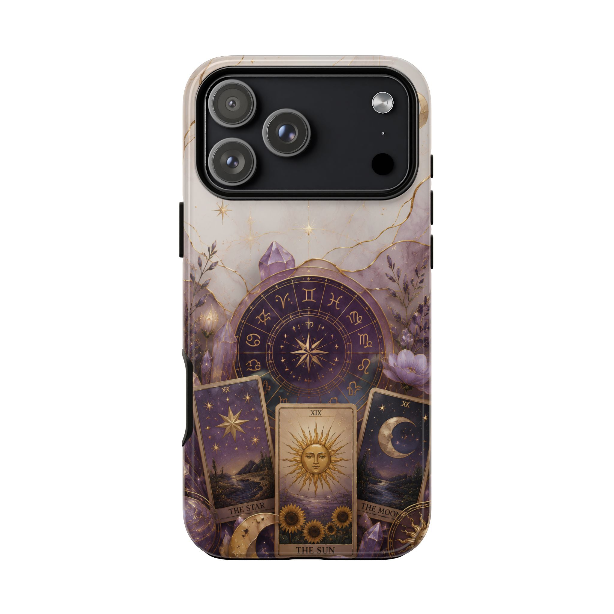 Tarot iPhone Case | Celestial Crystal Astrology iPhone Case