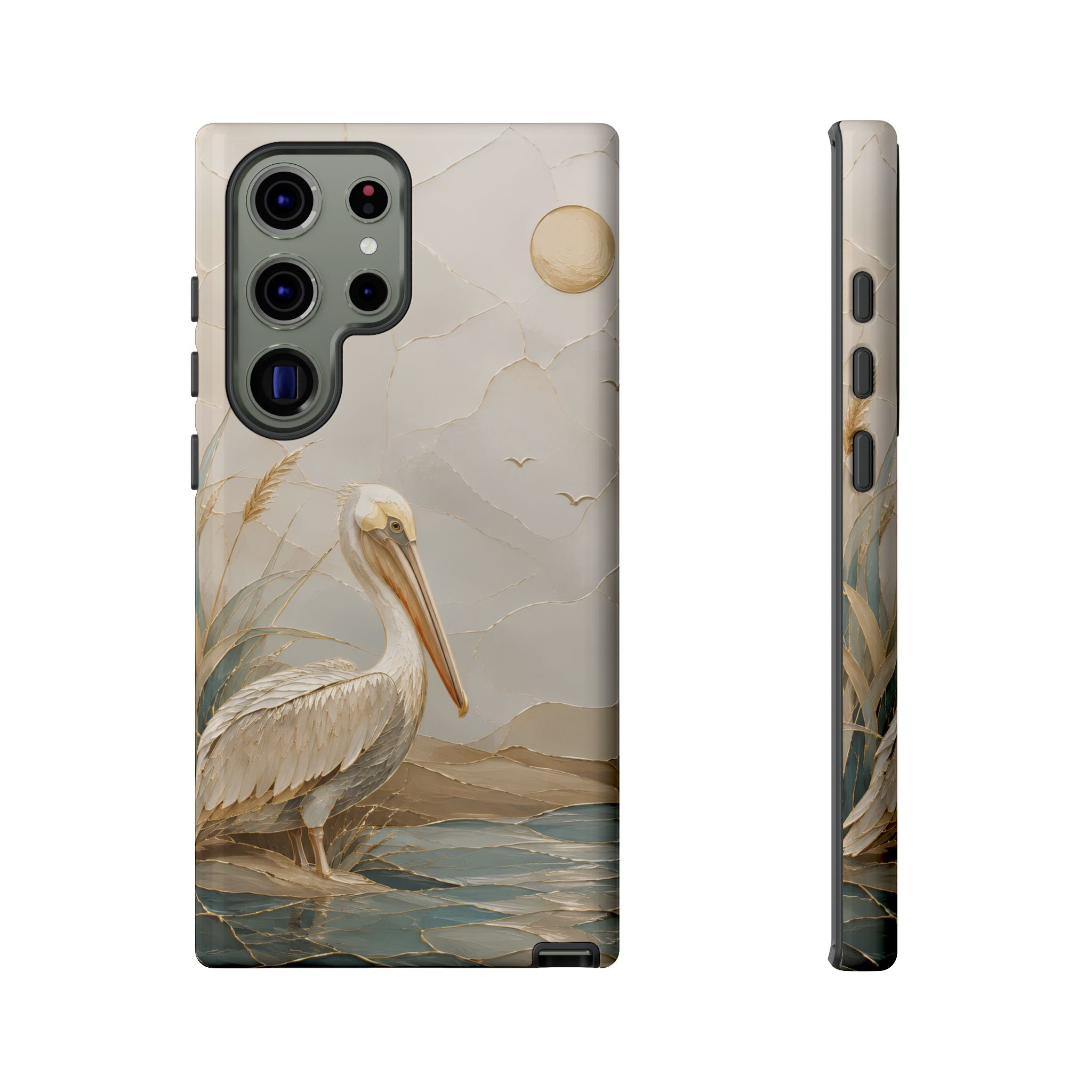 Pelican Samsung Galaxy Phone Case | Coastal Bird Phone Case