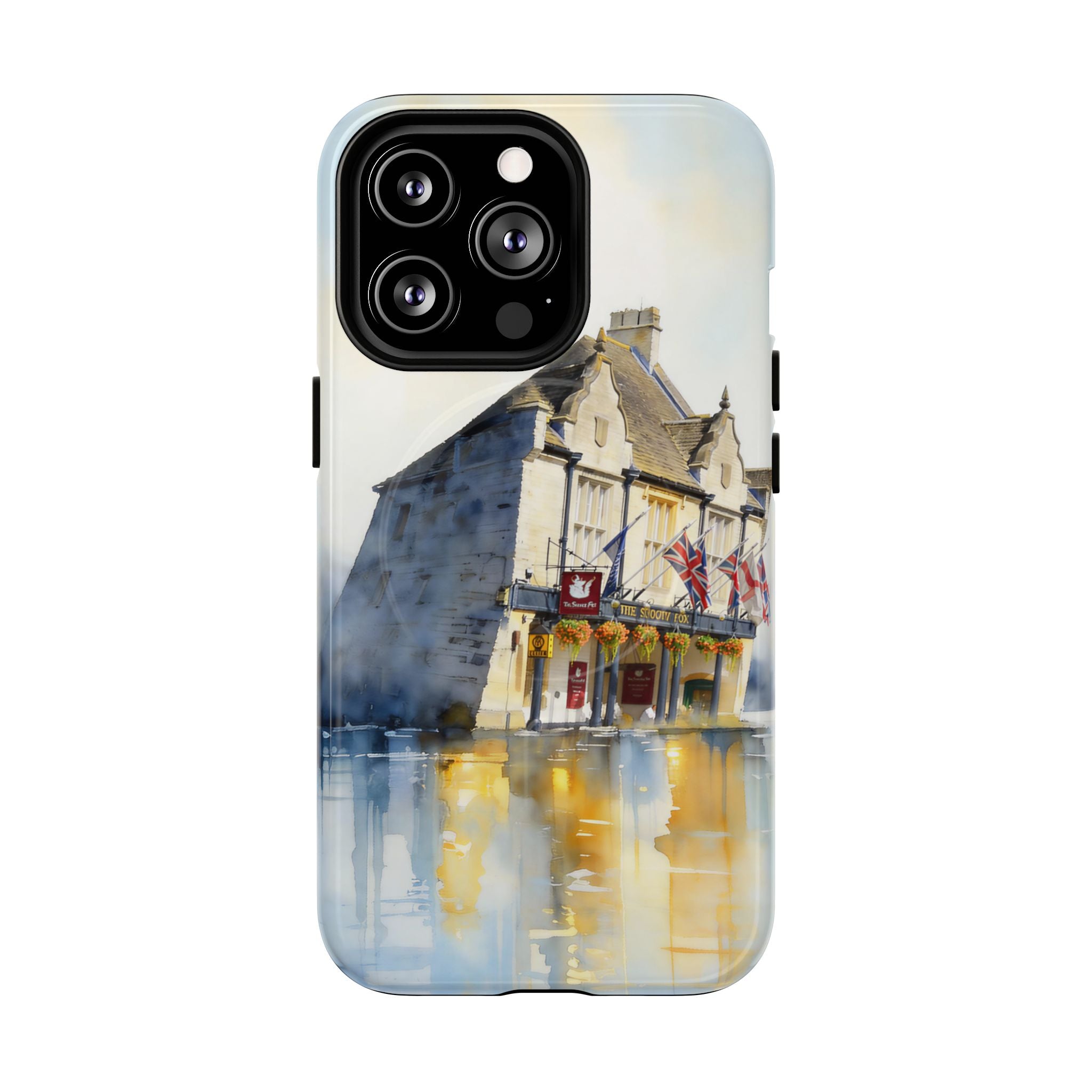 English Village Hotel Aesthetic MagSafe iPhone Case