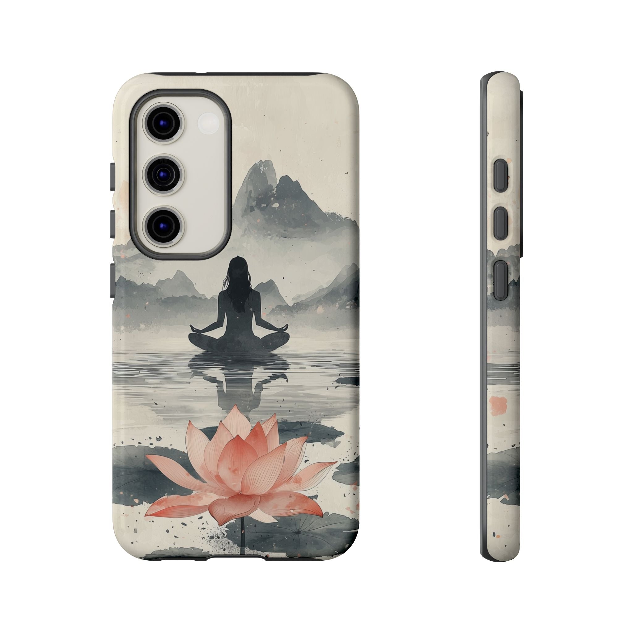 Zen Yoga Meditation Lotus Samsung Galaxy Phone Case