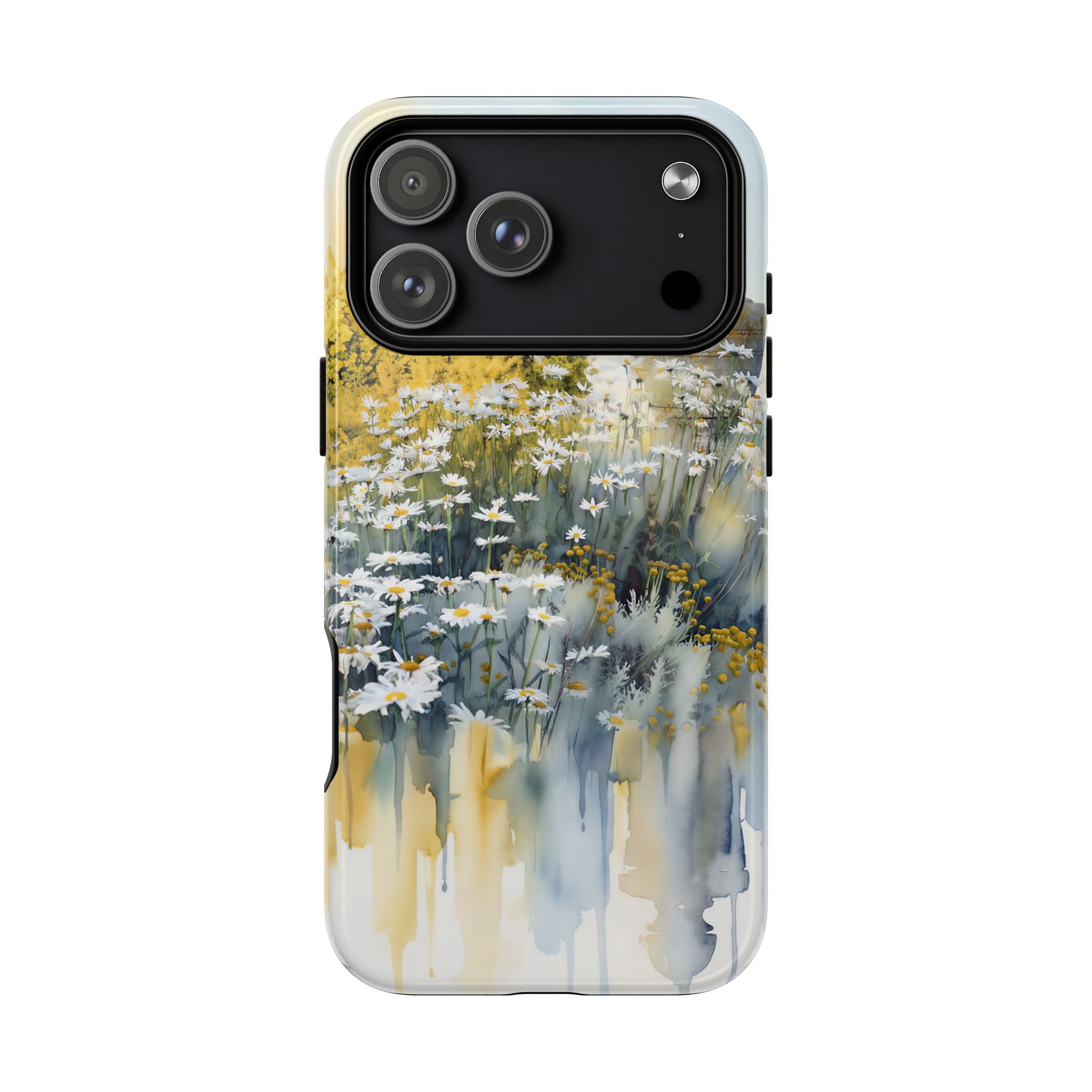 Watercolor Floral Daisy Garden MagSafe iPhone Case