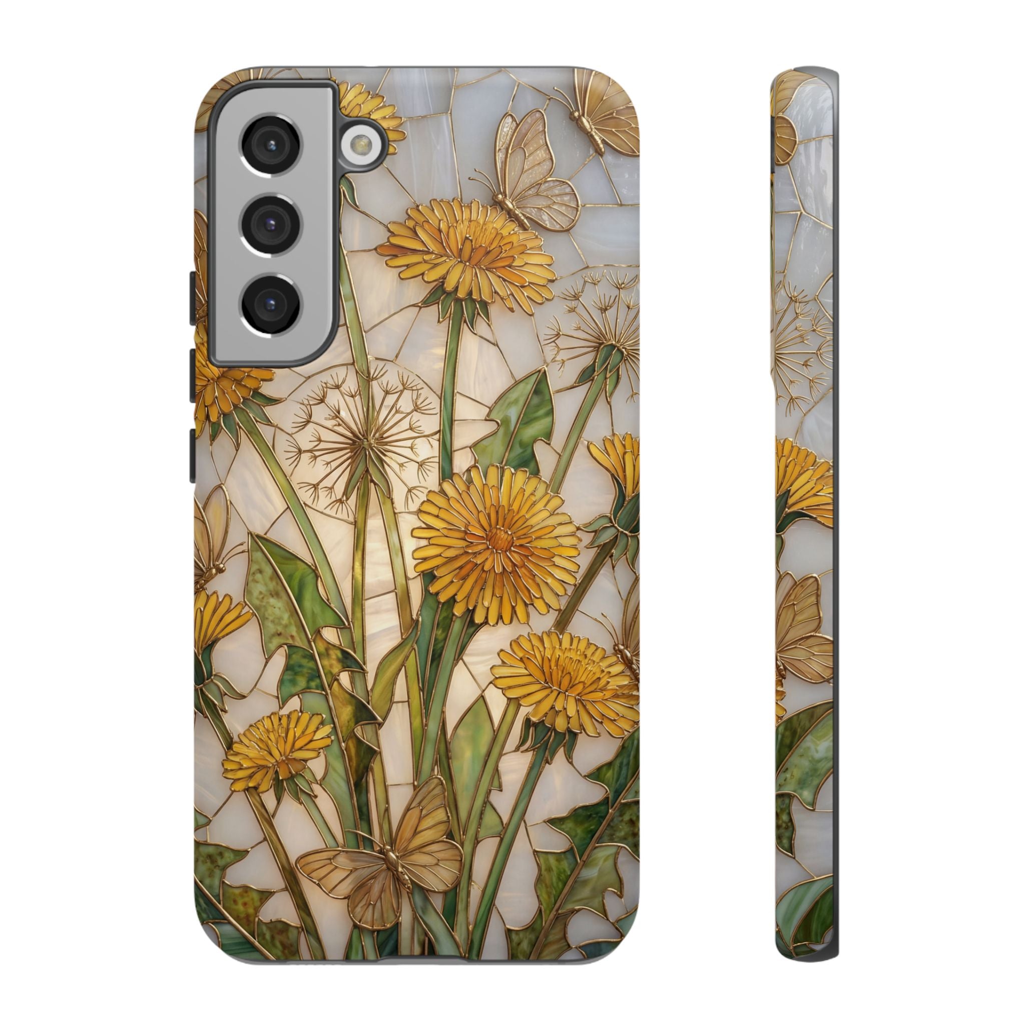 Dandelion Bouquet Tough Samsung Galaxy Case — Floral Botanical Protective Cover