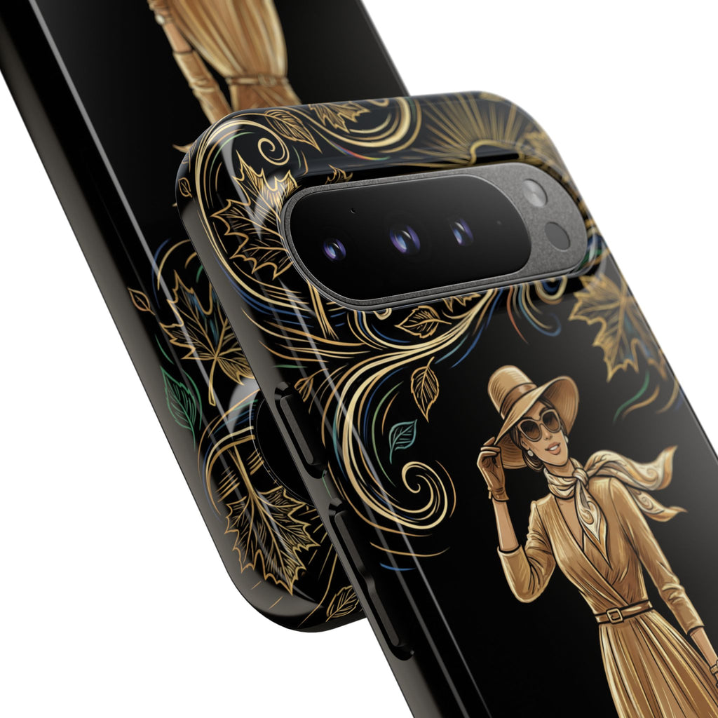 Vintage Autumn Lady Google Pixel Phone Case