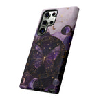 Celestial Butterfly Samsung Galaxy Phone Case | Zodiac Moon Phase Phone Case