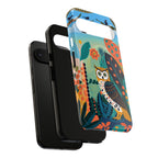 Botanical Forest Colourful Owl Google Pixel Phone Case