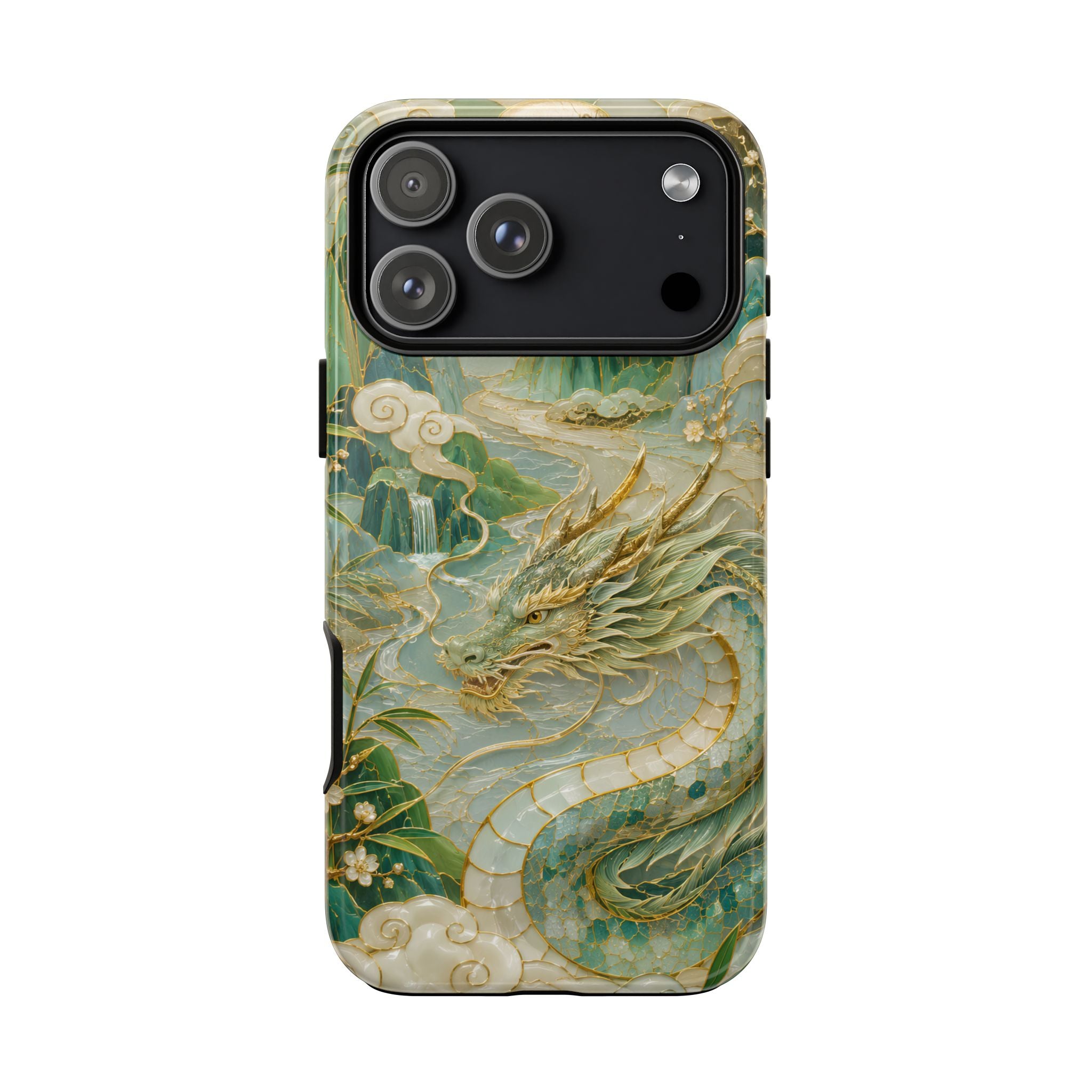 Chinese Dragon iPhone Case | Jade Dragon Art Cover