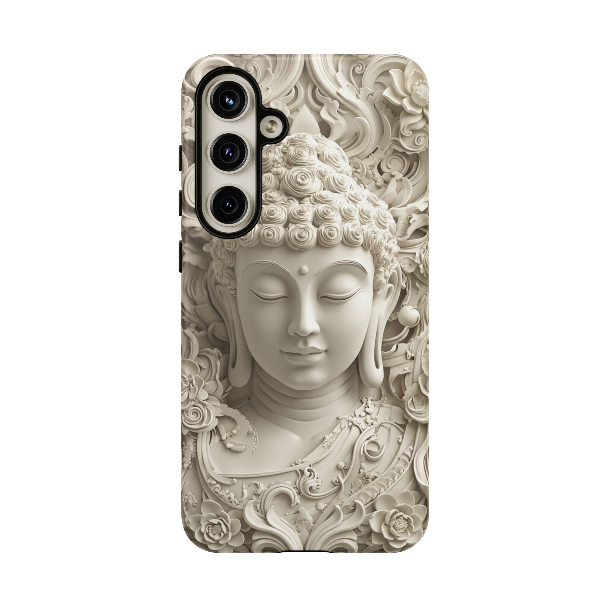 Buddha Relief Samsung Galaxy Case — Serene Zen Protective Phone Cover