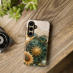 Celestial Sun Samsung Galaxy Phone Case | Zodiac Wheel Phone Case