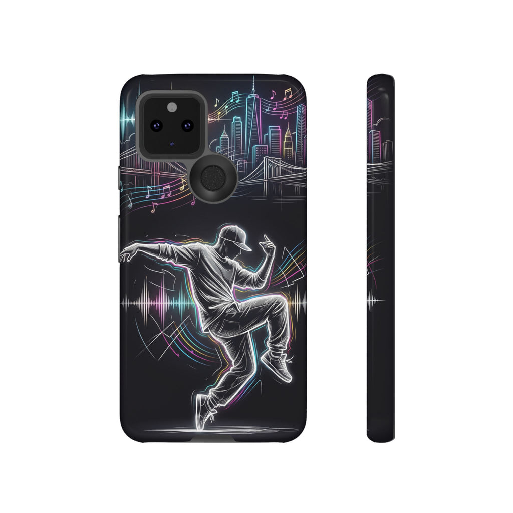 Custodia per telefono Google Pixel Dancer Neon Skyline