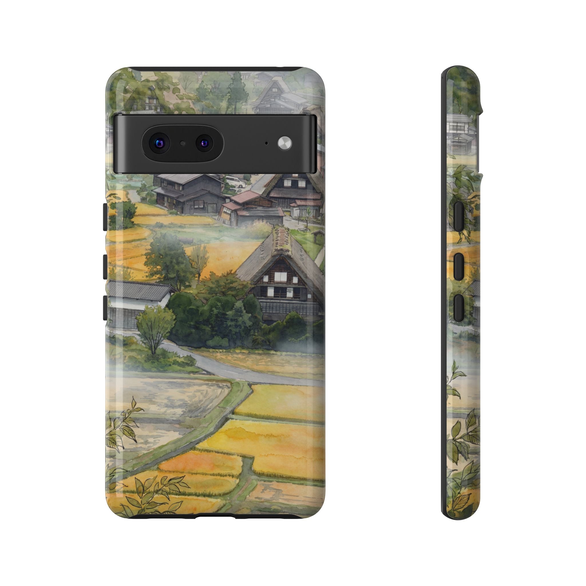 Shirakawa Whisper | Japan Watercolour  Google Pixel Phone Case
