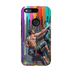 Colourful Rock Climber Art Protective Google Pixel Phone Case