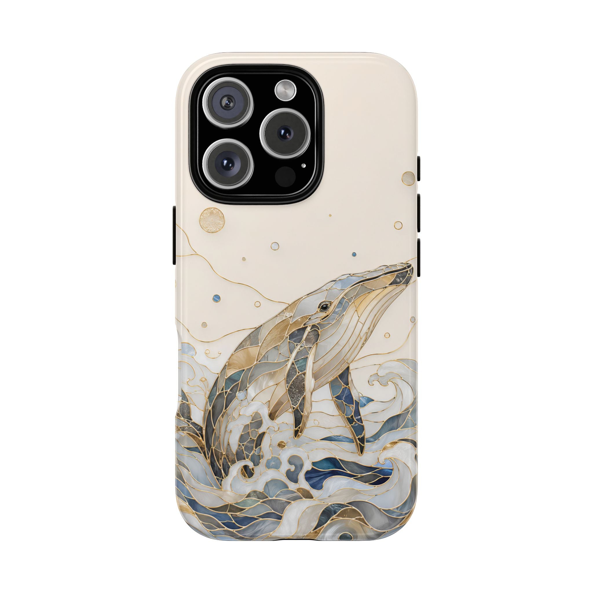 Stained Glass Whale iPhone Case | Ocean iPhone Case