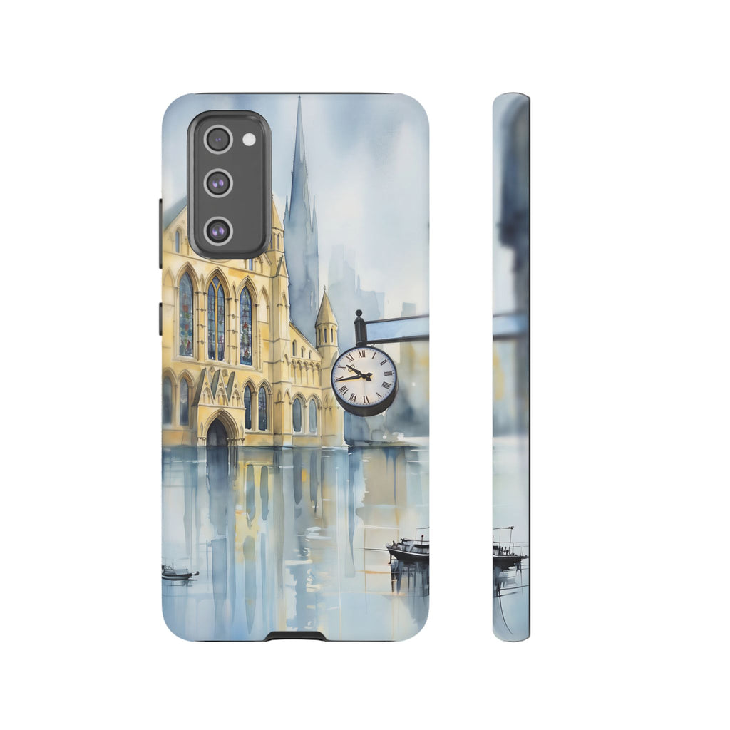 Custodia per telefono Samsung Galaxy York Rotary Clock Heritage