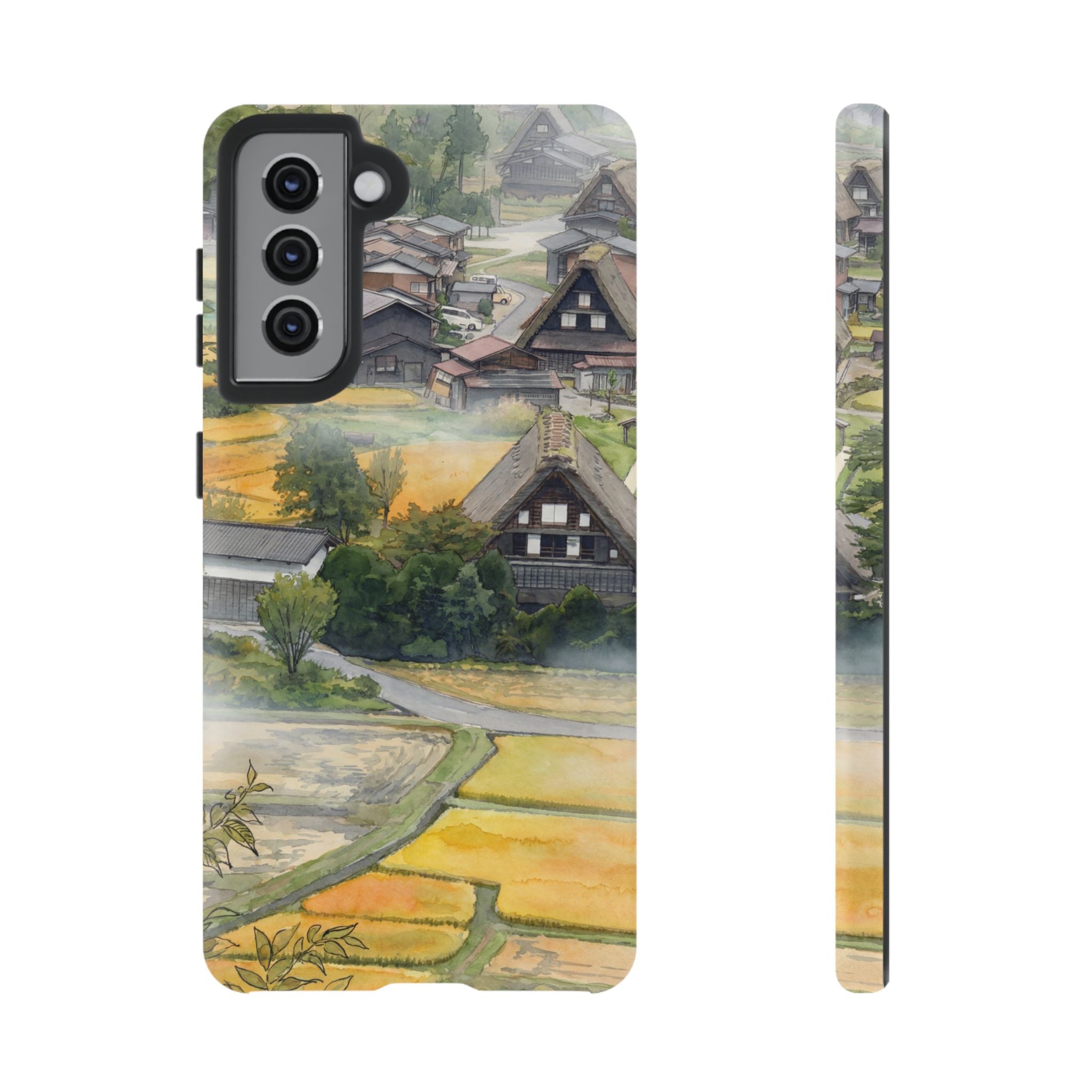 Shirakawa Whisper | Japan Watercolour Samsung Galaxy Phone Case