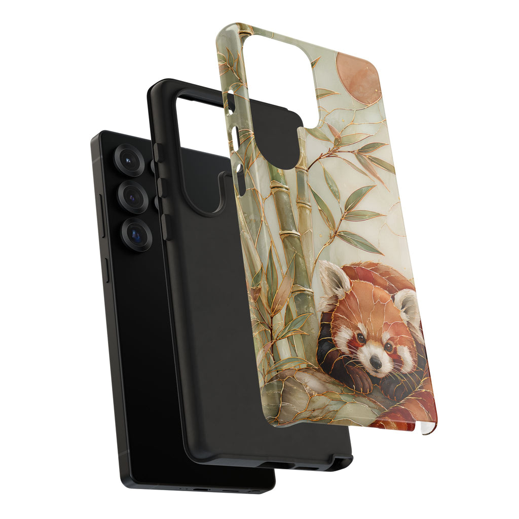 Red Panda Samsung Galaxy Phone Case | Bamboo Forest Phone Case
