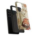 Red Panda Samsung Galaxy Phone Case | Bamboo Forest Phone Case
