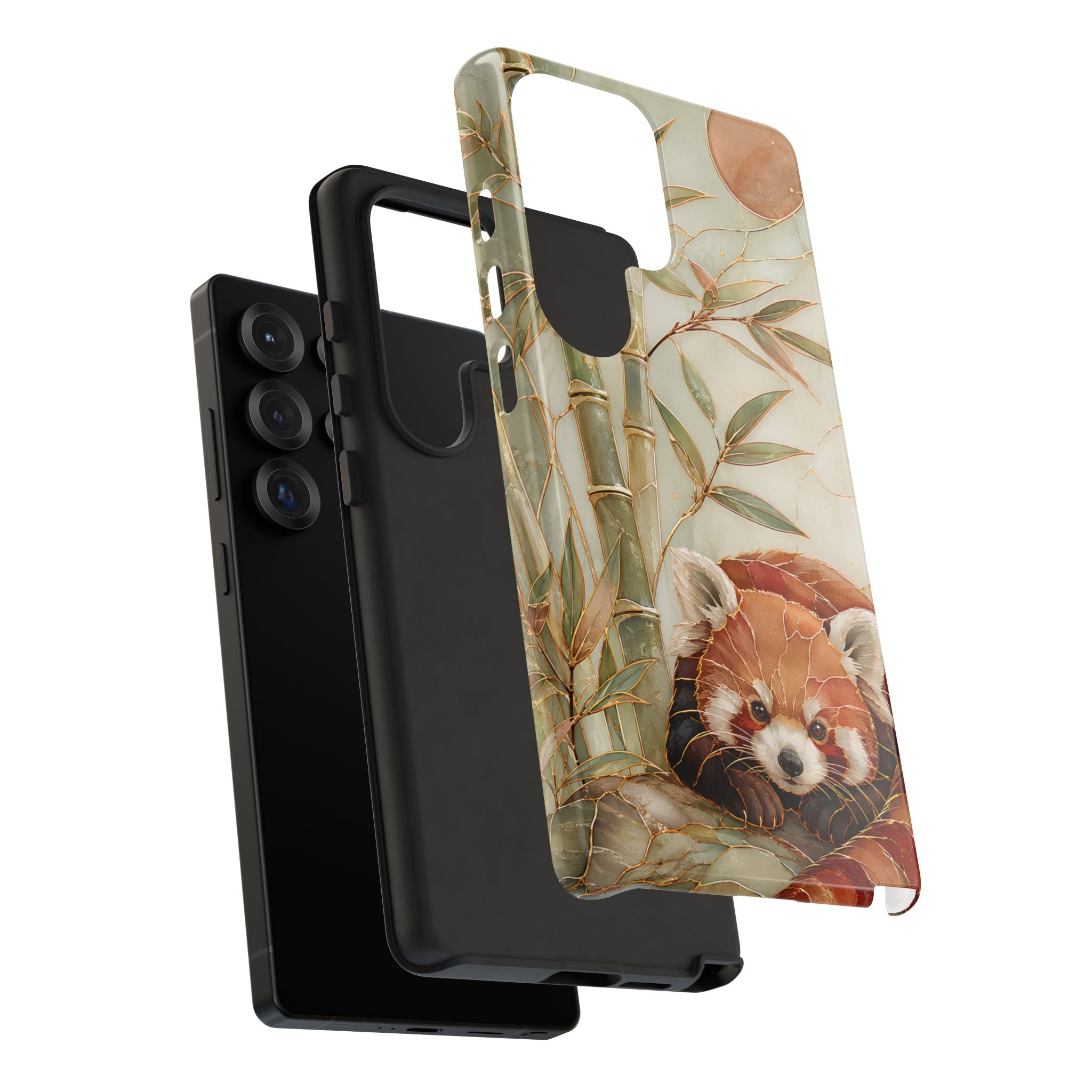 Red Panda Samsung Galaxy Phone Case | Bamboo Forest Phone Case