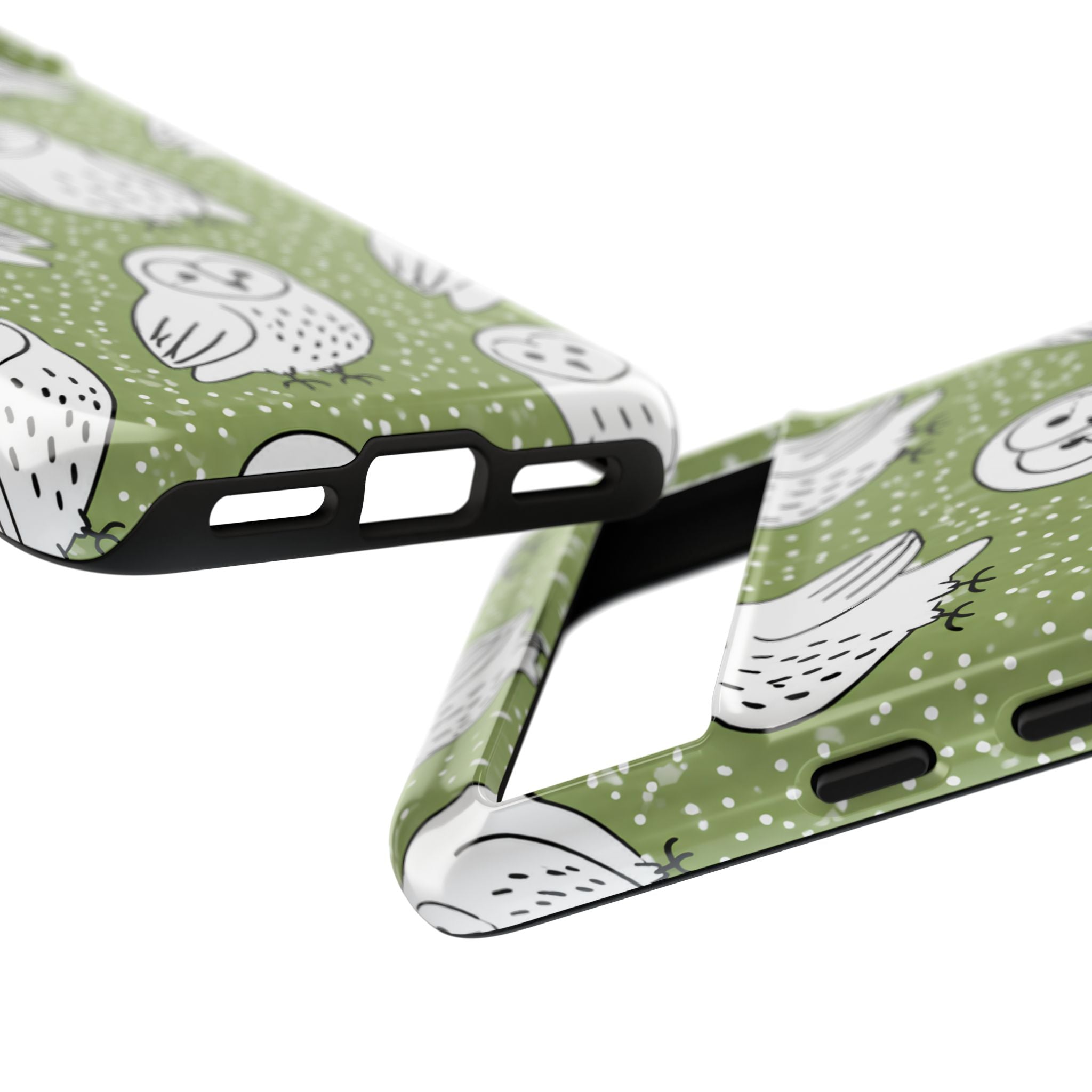 Barn Owl Google Pixel Phone Case | Woodland Owl Pattern Cover