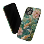 Koi Fish iPhone Case | Lotus Pond Art Cover