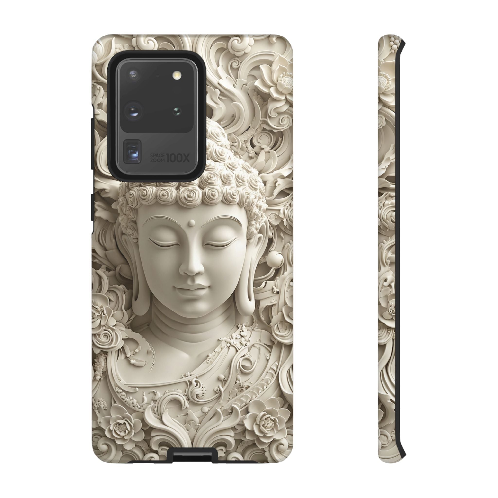 Buddha Relief Samsung Galaxy Case — Serene Zen Protective Phone Cover