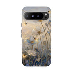 Moonlit Wildflower Google Pixel Phone Case | Firefly Meadow Art Cover