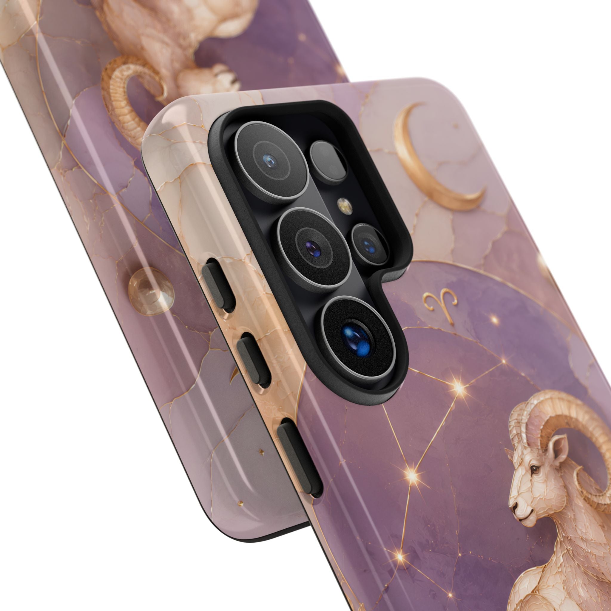 Aries Zodiac Samsung Galaxy Phone Case | Ram Constellation Phone Case