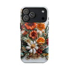 Floral Quilling Tough iPhone Case — Orange Daisy