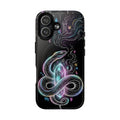 Neon Occult Mystic Snake Crystal MagSafe iPhone Case