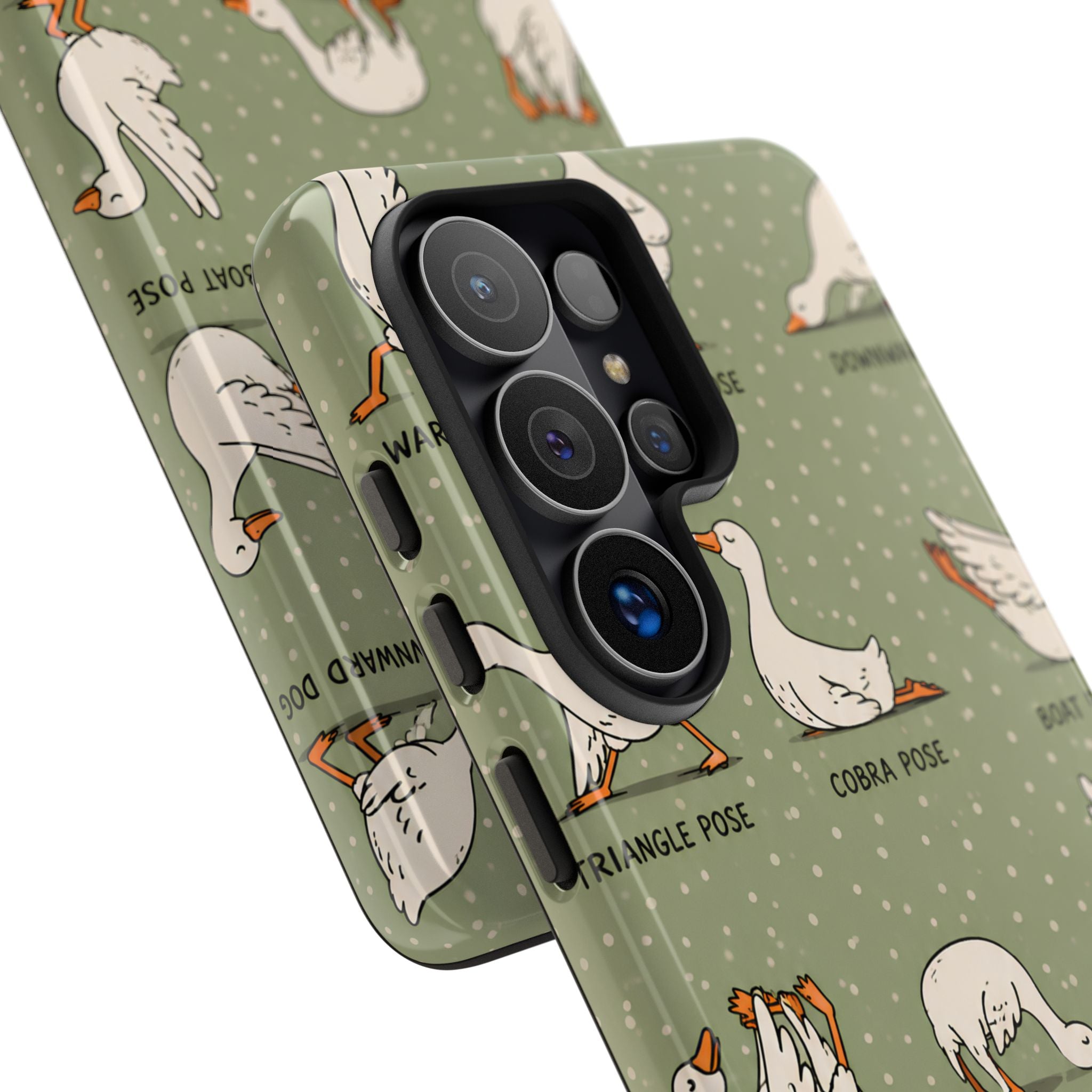 Yoga Goose Samsung Galaxy Phone Case | Funny Goose Yoga Cover
