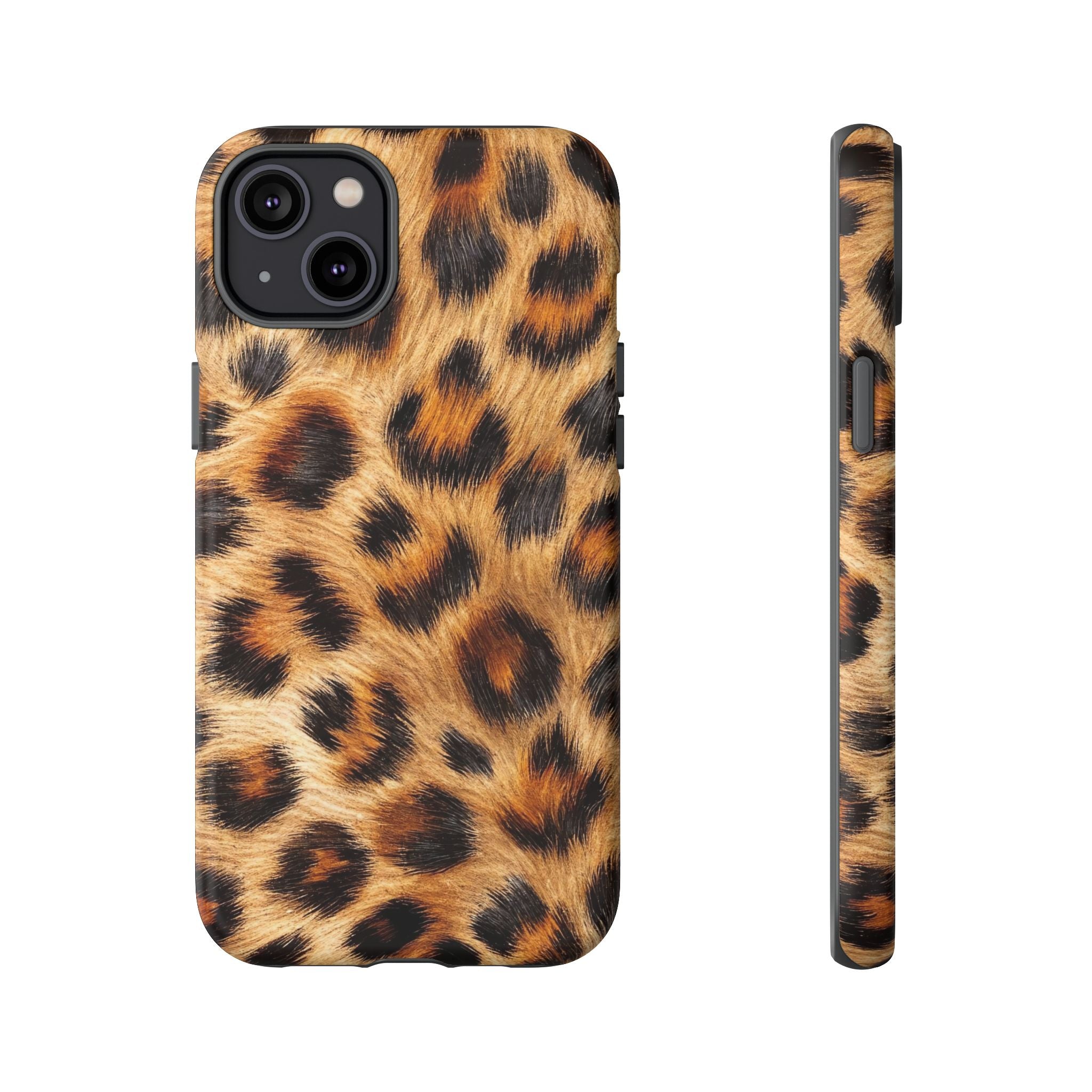 Stylish Leopard Print Tough iPhone Case