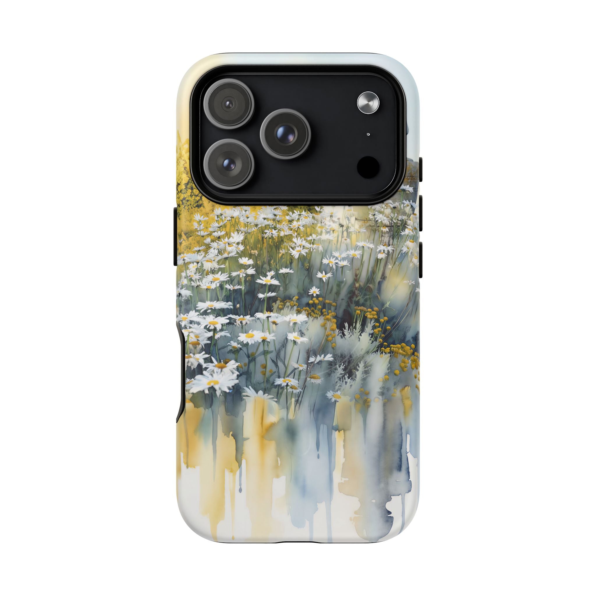 Watercolor Floral Daisy Garden MagSafe iPhone Case