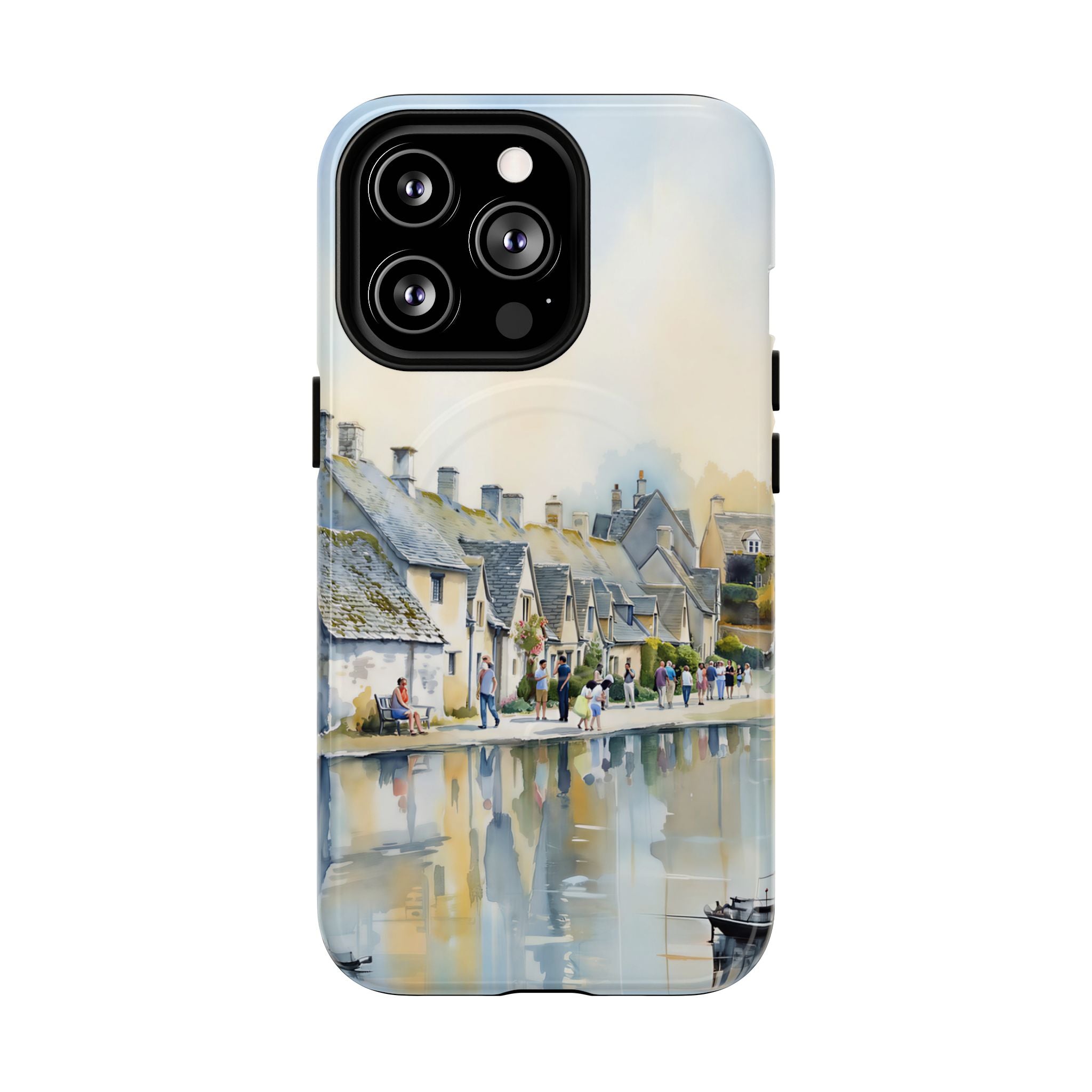 The Cotswolds Cottage MagSafe iPhone Case | Timeless England Travel Case