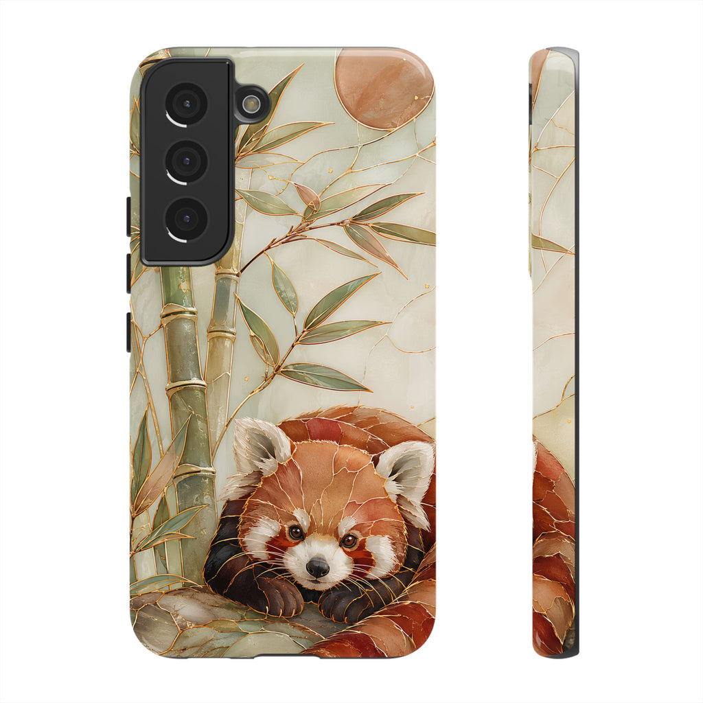 Red Panda Samsung Galaxy Phone Case | Bamboo Forest Phone Case