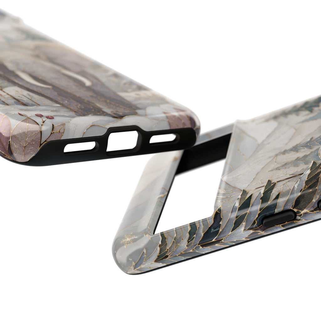 Elephant Google Pixel Phone Case | Winter Forest Phone Case