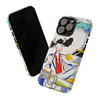 Nautical Cow Graphic Protective iPhone Case