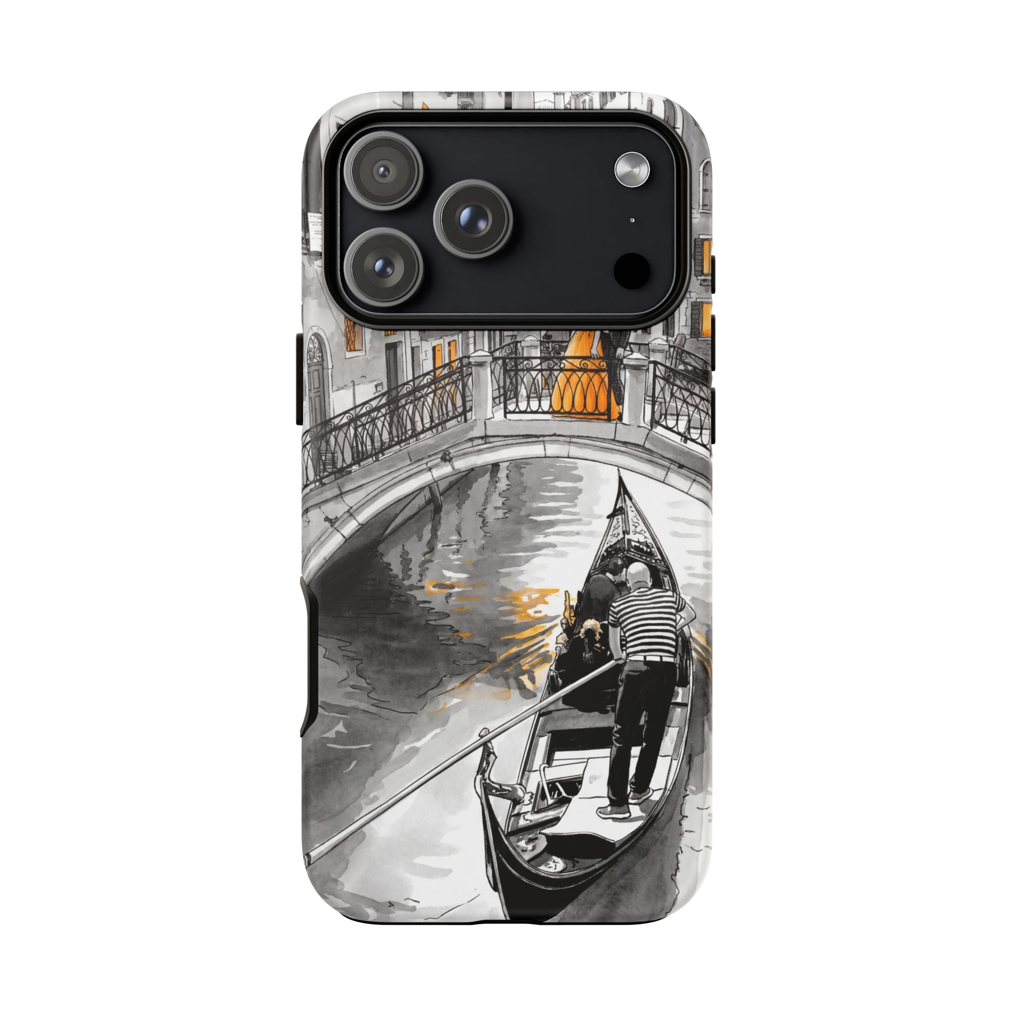 Venice Gondola iPhone Case | Romantic Canal Scene Protective Case