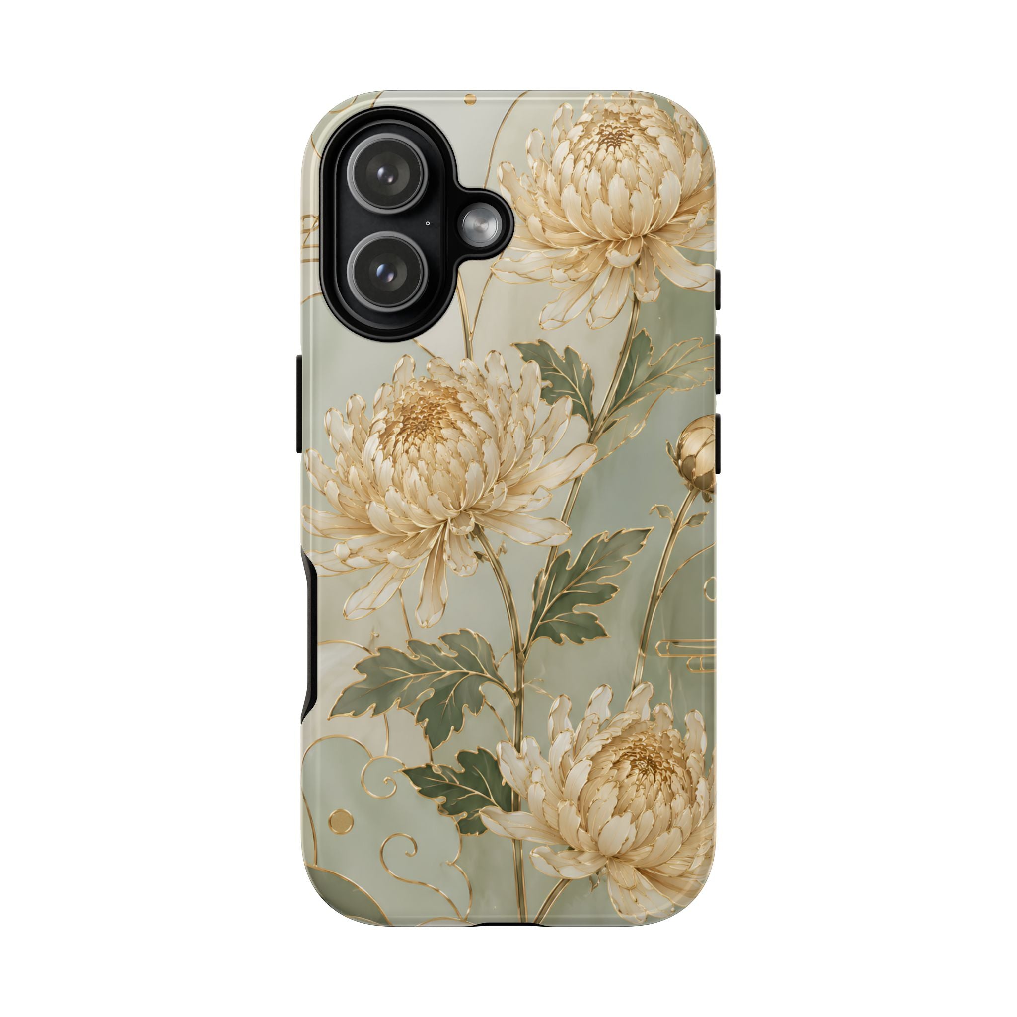 Chrysanthemum iPhone Case | Vintage Floral iPhone Case