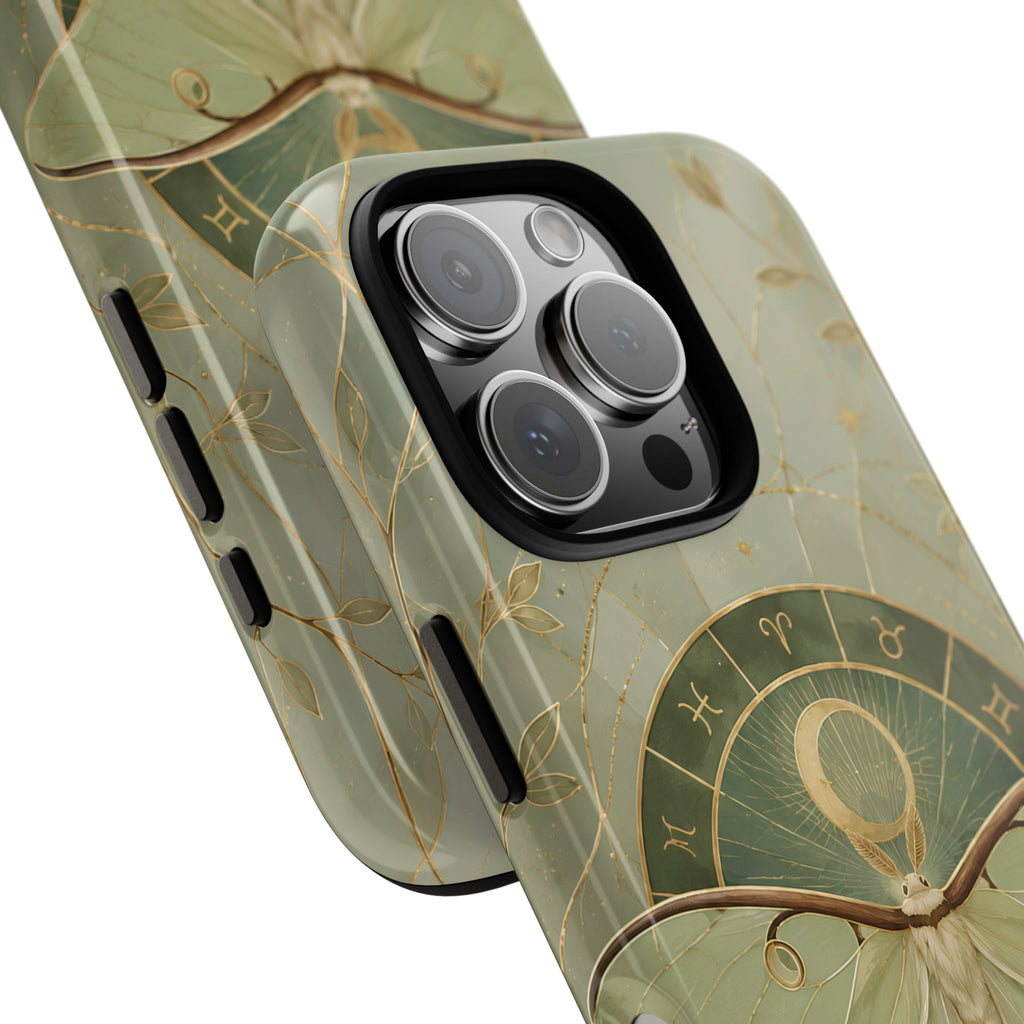 Luna Moth iPhone Case | Celestial Moth iPhone Case