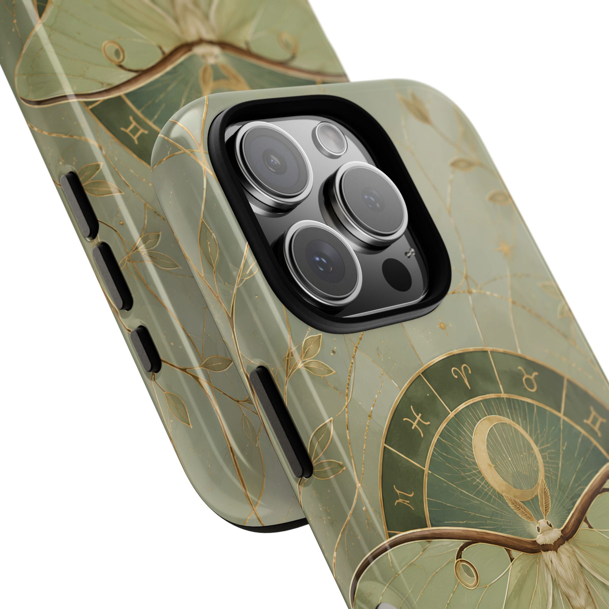 Luna Moth iPhone Case | Celestial Moth iPhone Case