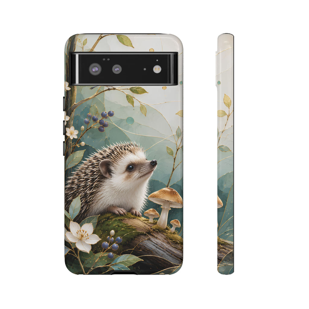 Hedgehog Google Pixel Phone Case | Woodland Phone Case