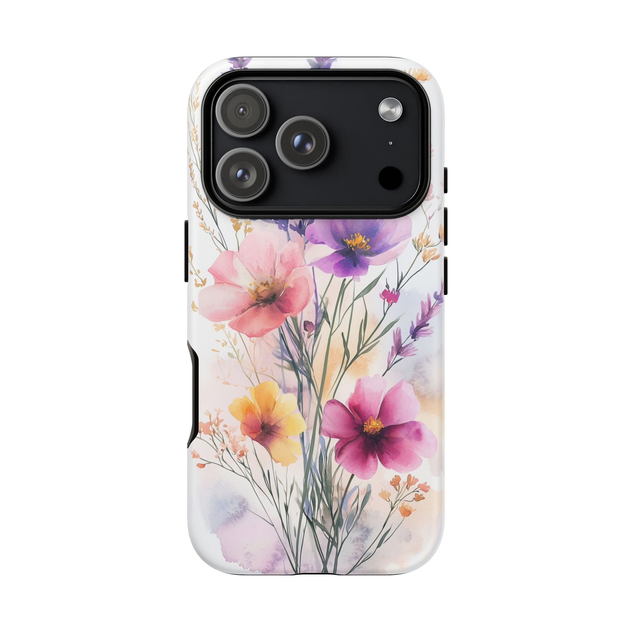 Floral Watercolour iPhone Case | Pastel Bouquet