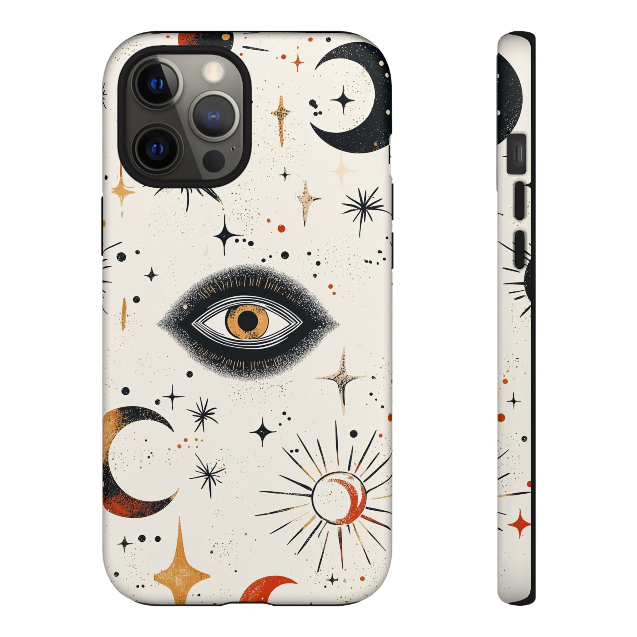 Mystic Eye iPhone Case | Celestial Moon & Star